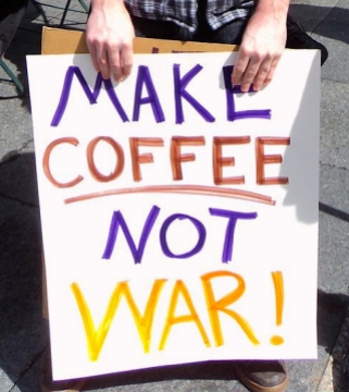 Make Coffee not war